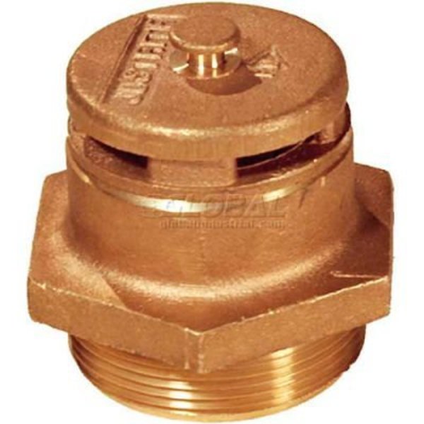 Justrite Justrite® 8101 Brass Vertical Safety Drum Vent for Petroleum Based Applications 8101